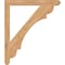 Ekena Millwork Olympic Craftsman Smooth Bracket, Western Red Cedar, 3 1/2"W x 38"D x 44"H BKT04X38X44OLY04SWR - alternate 4